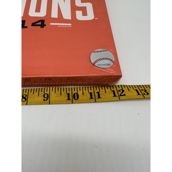 Baltimore Orioles 2014 AL East Division Champions 12x9” Wall Canvas Picture Sign - Picture 3 of 4